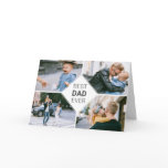 Best Dad Ever Simple Photo Collage Fathers Day Card Best Dad Ever Simple Photo Collage Fathers Day Card