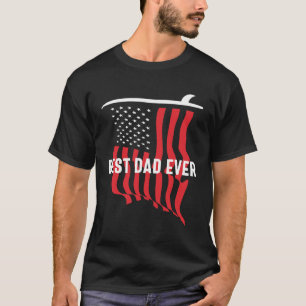 Best Dad Ever - Surfer Edition T-Shirt