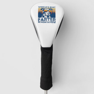 best dad ever t shirt worlds best farter golf head cover