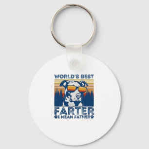 best dad ever t shirt worlds best farter keychain
