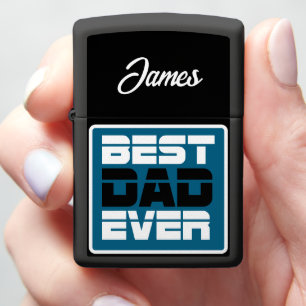 Best Dad Ever T-Shirt Zippo Lighter