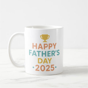 Best Dad Ever Trophy Mug Happy Father’s Day 2025