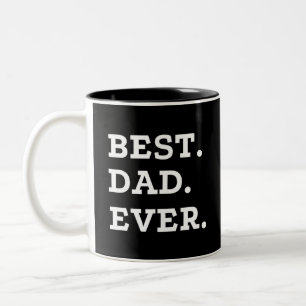 Best Dad Ever Two-Tone Coffee Mug