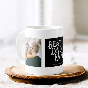 Best Dad Ever Vintage Photo Coffee Mug