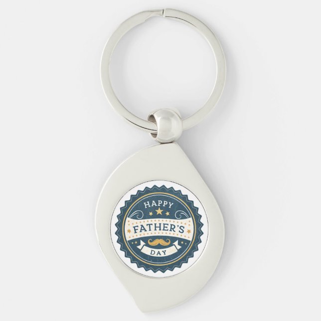 Best Dad Ever Watch – Father’s Day Gift with Class Keychain (Front)
