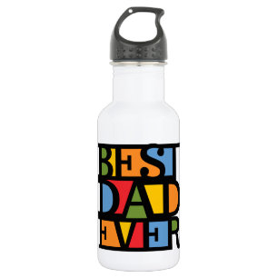 BEST DAD EVER WATER BOTTLE