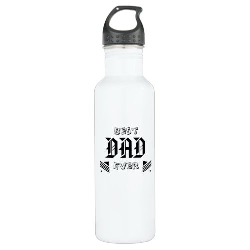 Best Dad Ever Water Bottle
