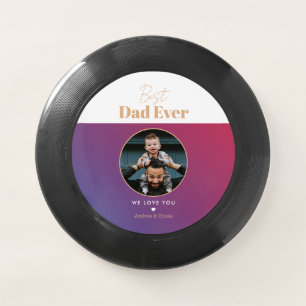 Best dad ever Wham-O frisbee
