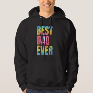 Best Dad Ever With US American Flag Fathers Day D Hoodie