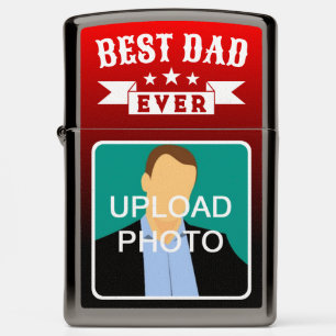 Best dad ever your photo zippo lighter