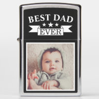 Best dad ever your photo zippo lighter