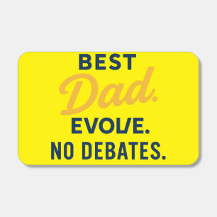 BEST Dad Evolve No Debates Funny Father's Day Matchboxes