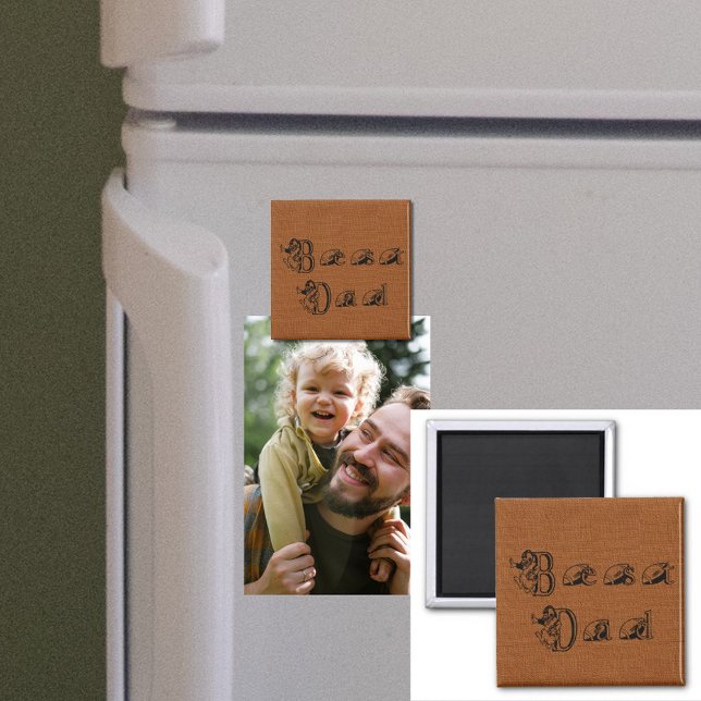 Best Dad Football Sports Text Magnet (Creator Uploaded)