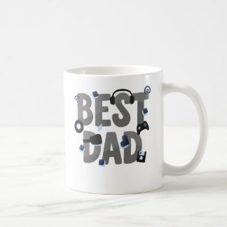 BEST DAD Gaming Dad Graphic  Coffee Mug