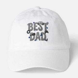BEST DAD Gaming Dad Graphic  Hat