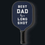 Best Dad Gift Pickleball Paddle<br><div class="desc">Creative "Best Dad" pickleball humor for your favorite father,  grandfather,  husband or stepdad.</div>