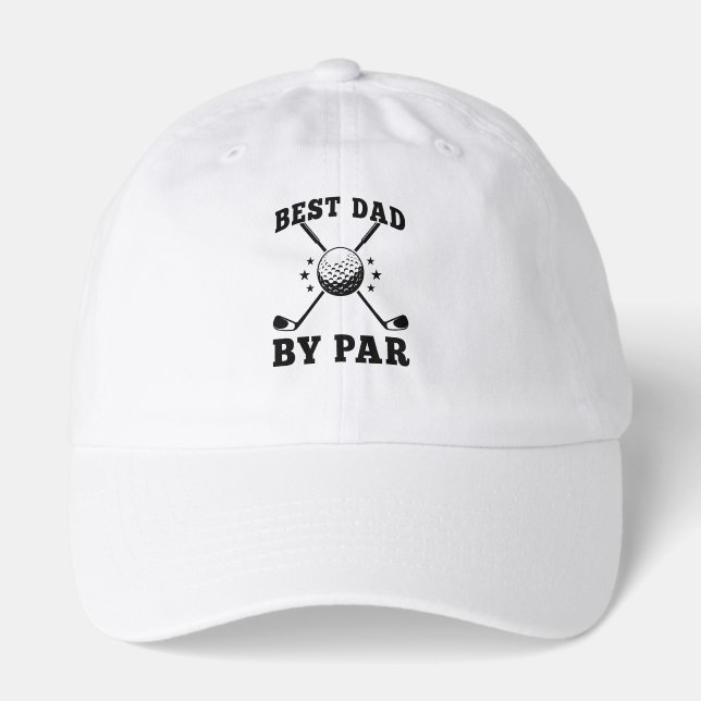 Best Dad Golf  Hat (Front)