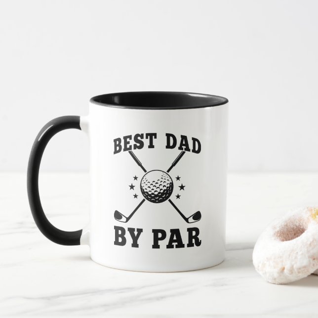 Best Dad Golf Mug (With Donut)