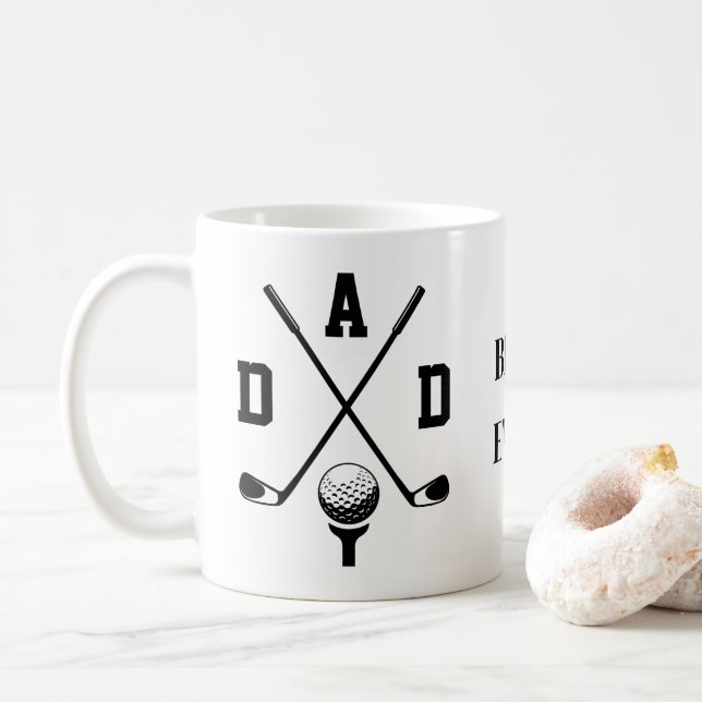 Best Dad Golf Mug (With Donut)