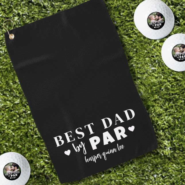 Best Dad Golf Towel (Best Dad By Par Golf Towel )