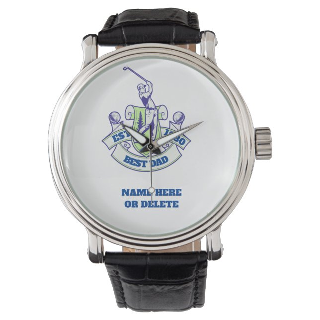 BEST DAD GOLFER WATCH (Front)