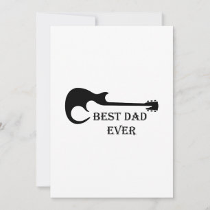 Best Dad Guitar Funny Guitarist Musician Gift