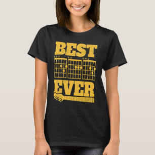 Best Dad Guitar Player Father Guitarist Father's D T-Shirt