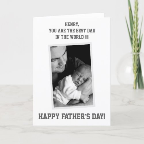 Best Dad Happy Fathers Day Photo Cards