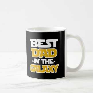 Best Dad in the Galaxy funny saying coffee mug