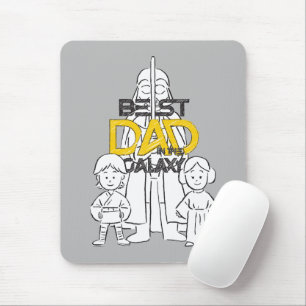 Best Dad in the Galaxy Mouse Pad