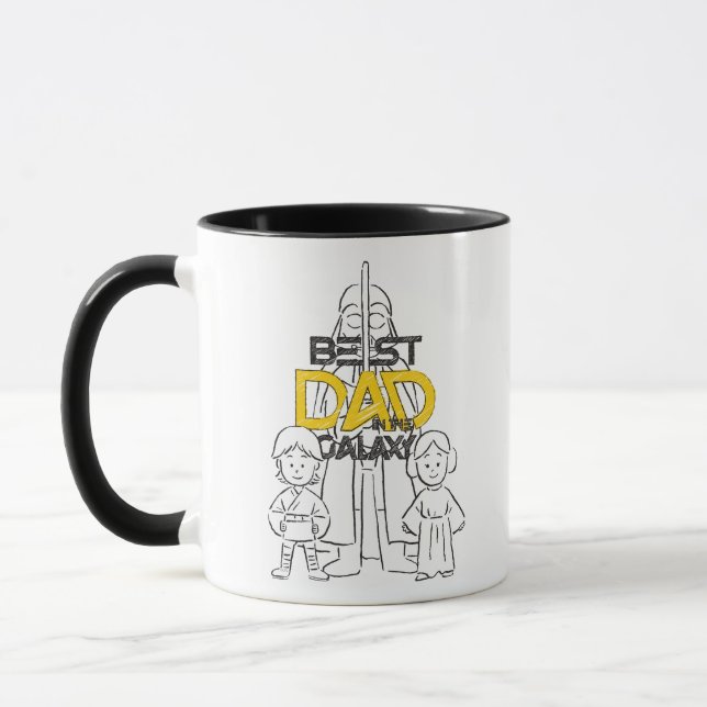 Best Dad in the Galaxy Mug (Left)