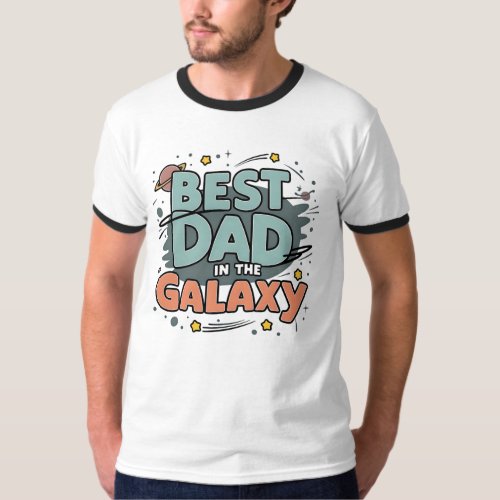 Best Dad in the Galaxy  T_Shirt