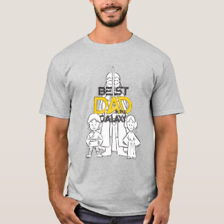 Best Dad in the Galaxy T-Shirt