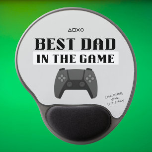 Best Dad in the Game Gift Mouse Pad for Gamer Dads