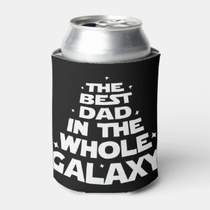 Best Dad in the Whole Galaxy - Father's Day Can Cooler