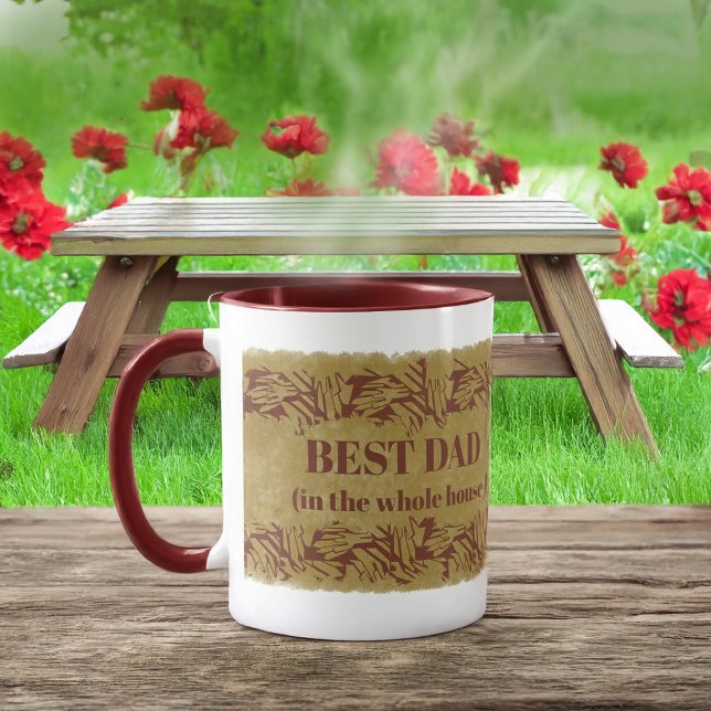 Best Dad in the Whole House Mug (Creator Uploaded)