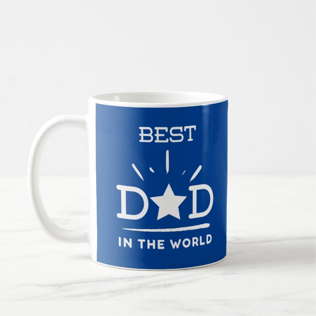 Best Dad In The World Mug (Left)