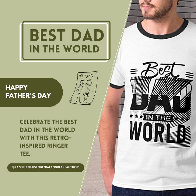 Best Dad in the World T-Shirt (Creator Uploaded)
