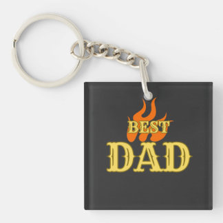 BEST DAD KEYCHAIN