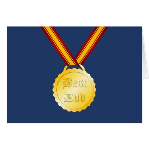 Best Dad Medal