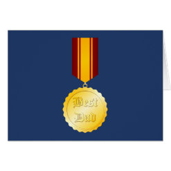 Best Dad Medal Brooch Father’s Day