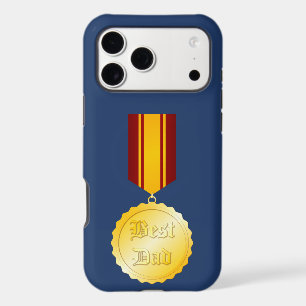 Best Dad Medal Brooch Father’s Day iPhone 17 Pro Max Case