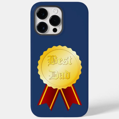 Best Dad Medal Ribbon Case_Mate iPhone 14 Pro Max Case