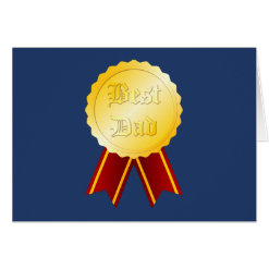 Best Dad Medal Ribbon Father’s Day