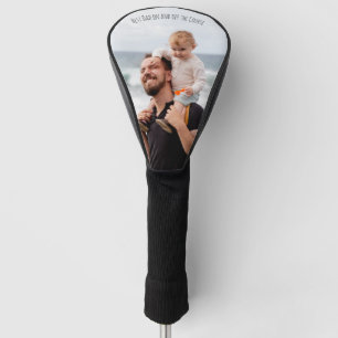 'Best Dad On And Off The Course' Customizable Gift Golf Head Cover