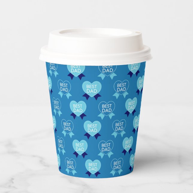 Best Dad  Paper Cups (Front)