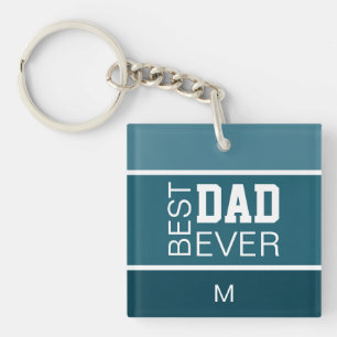 Best Dad Personalized Keychain