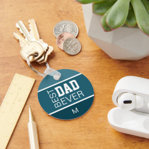 Best Dad Personalized Keychain