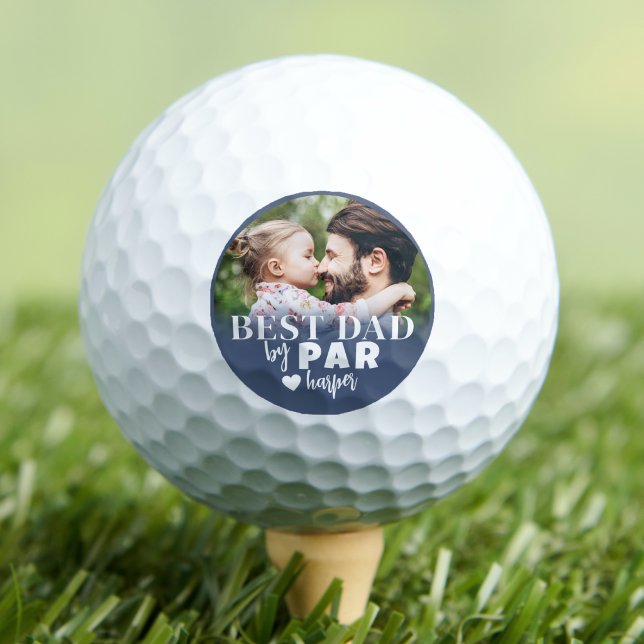 Best Dad Personalized Photo Golf Balls (Best Dad Personalized Photo Golf Balls )