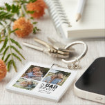 Best Dad Personalized Photos Keychain<br><div class="desc">Celebrate the Best Dad with this custom photo keychain, featuring 3 personalized photos and a custom text option. Perfect for Father’s Day, birthdays, or just because! This unique keepsake is a thoughtful gift for everyday use or special occasions like anniversaries, Christmas, or even as a ‘new dad’ gift. Whether it's...</div>